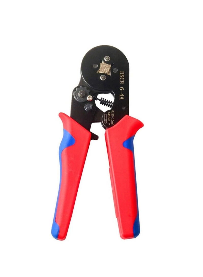 End Sleeves Ferrule Crimping Tools HSC8 6 4A SelfAdjustable AWG 23 7 0 25 10mm2 Square Ratcheting Wire Crimping Plier  - Image 1