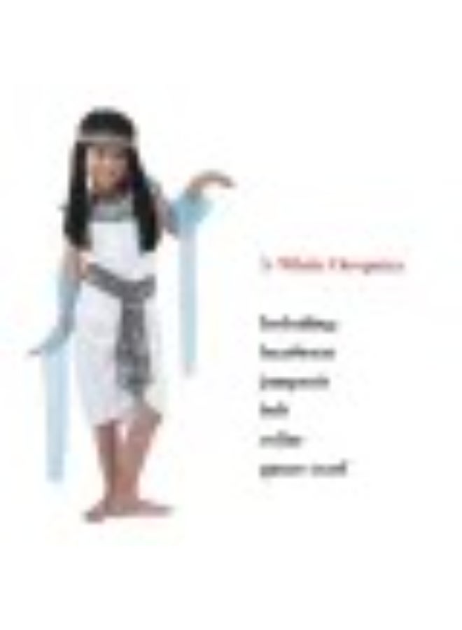 Ciao زي الأميرة المصرية للأطفال LARGE | زي الملكة كليوباترا من مصر القديمة | فستان تنكري للبنات في عيد الهالوين، الكرنفالات ومسرحيات المدرسة - Image 3