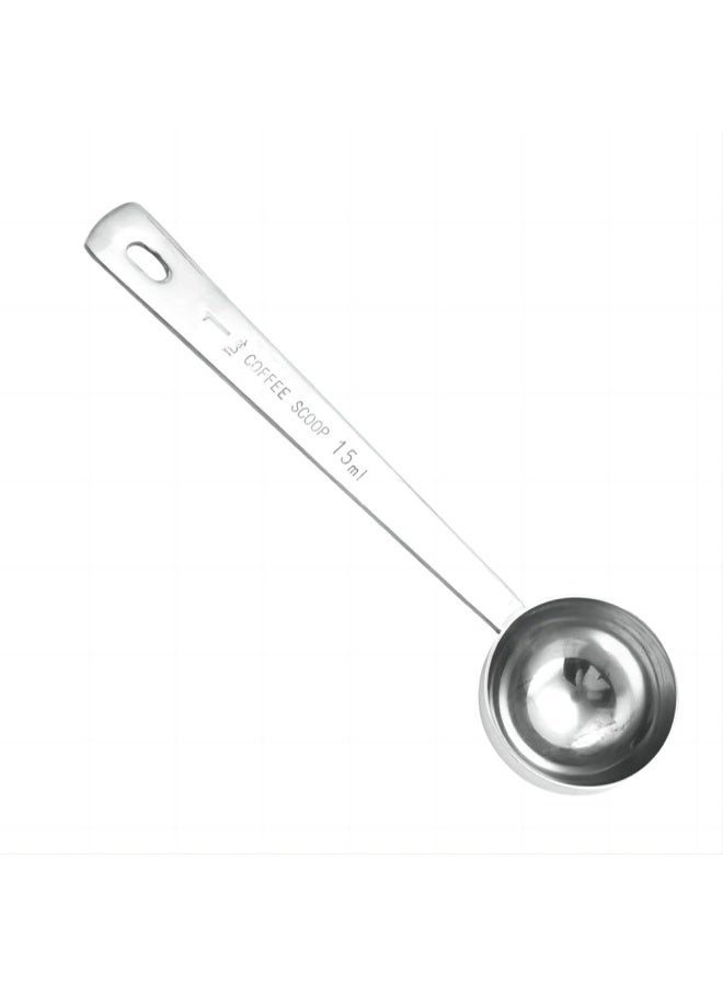 Izelokay  401 Coffee Scoop Stainless Steel 1 Table Spoon  - Image 1