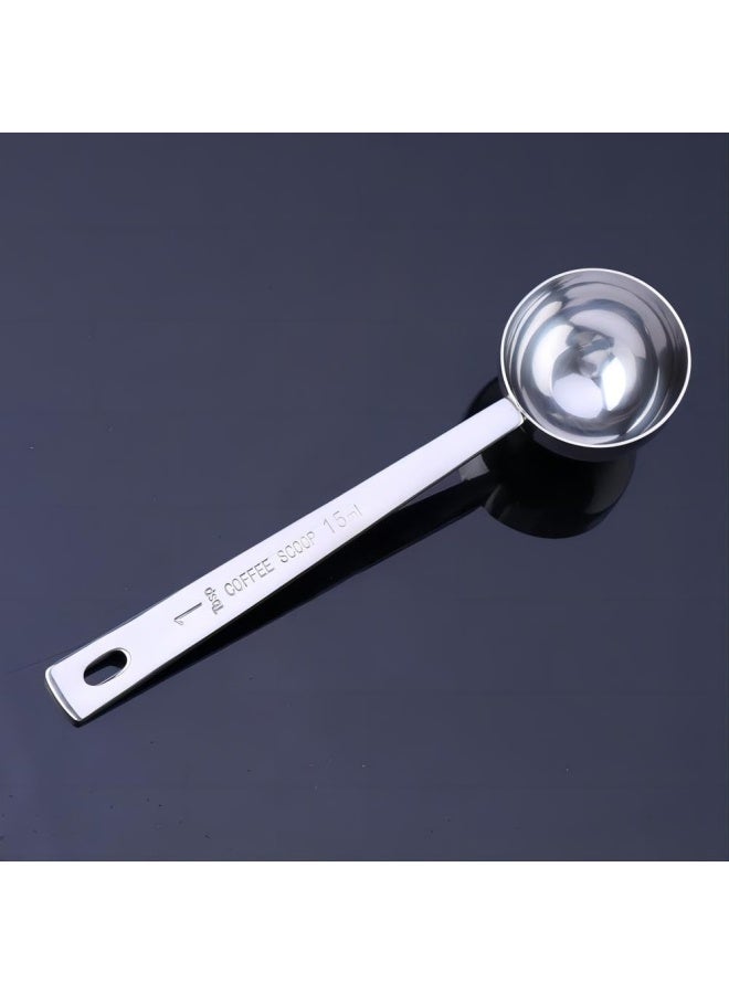 Izelokay  401 Coffee Scoop Stainless Steel 1 Table Spoon  - Image 4