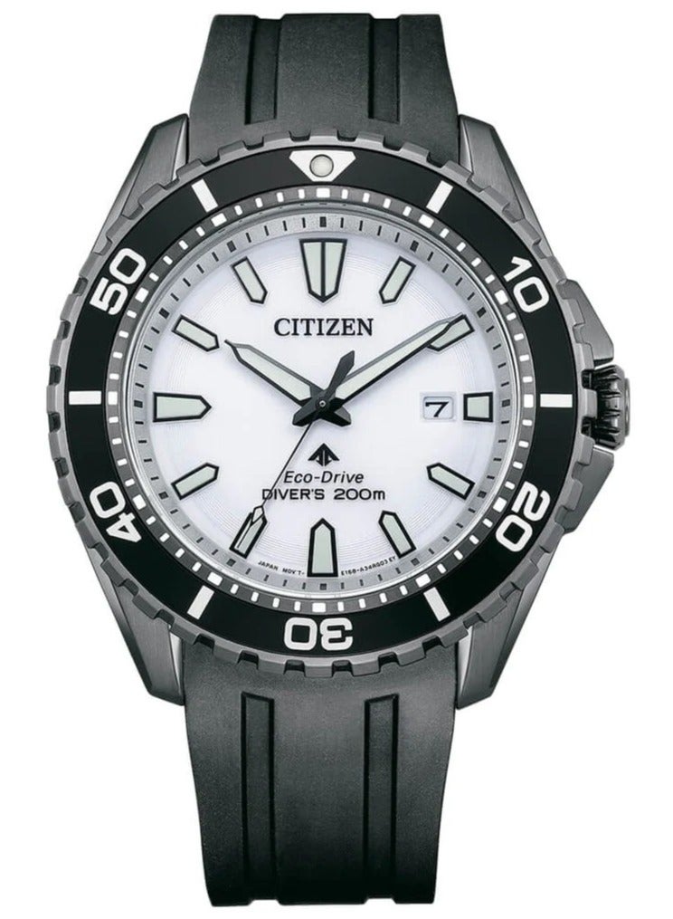 CITIZEN Men's Citizen Promaster Dive Solar 200 M Diver's Watch BN0197-08A 