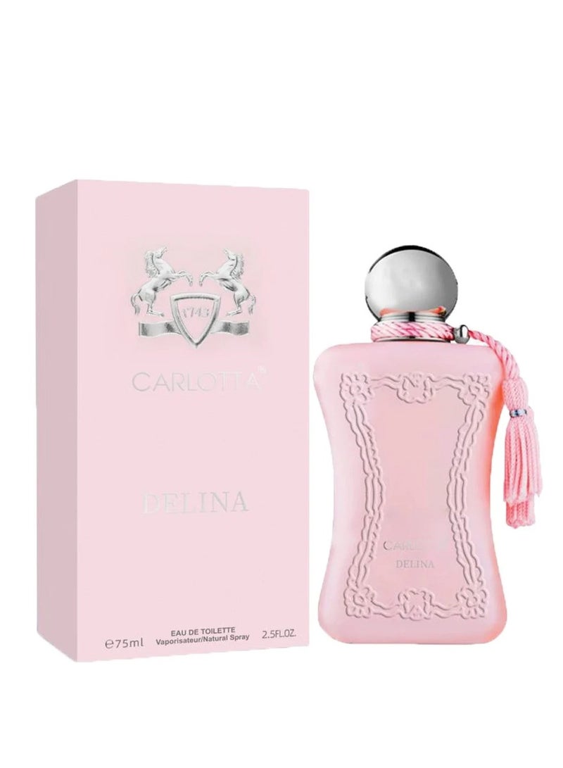 Carlotta - Delina Perfume for Women Eau de Toilette 75ml - Soft Beauty.