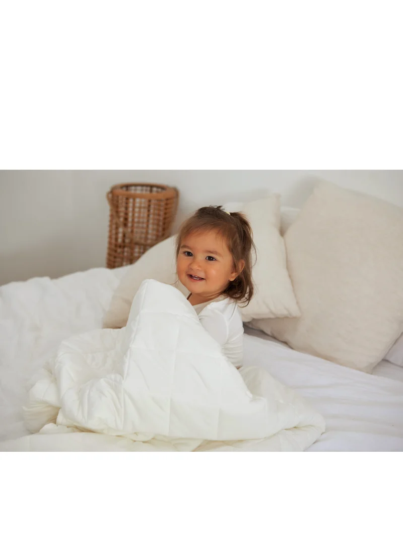 Anvi Baby Organic Bamboo Baby & Toddler Blanket White