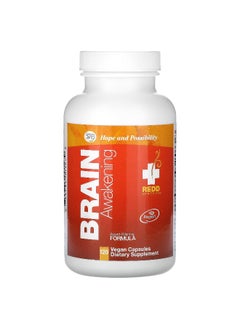 REDD REMEDIES Redd Remedies, Brain Awakening, 120 Vegan Capsules  - Image 3