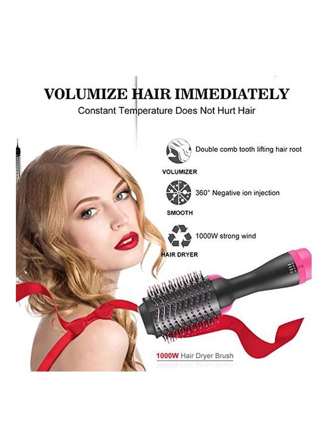 NIBEMINENT 3-In-1 Hot Air Brush Black/Pink - Image 4