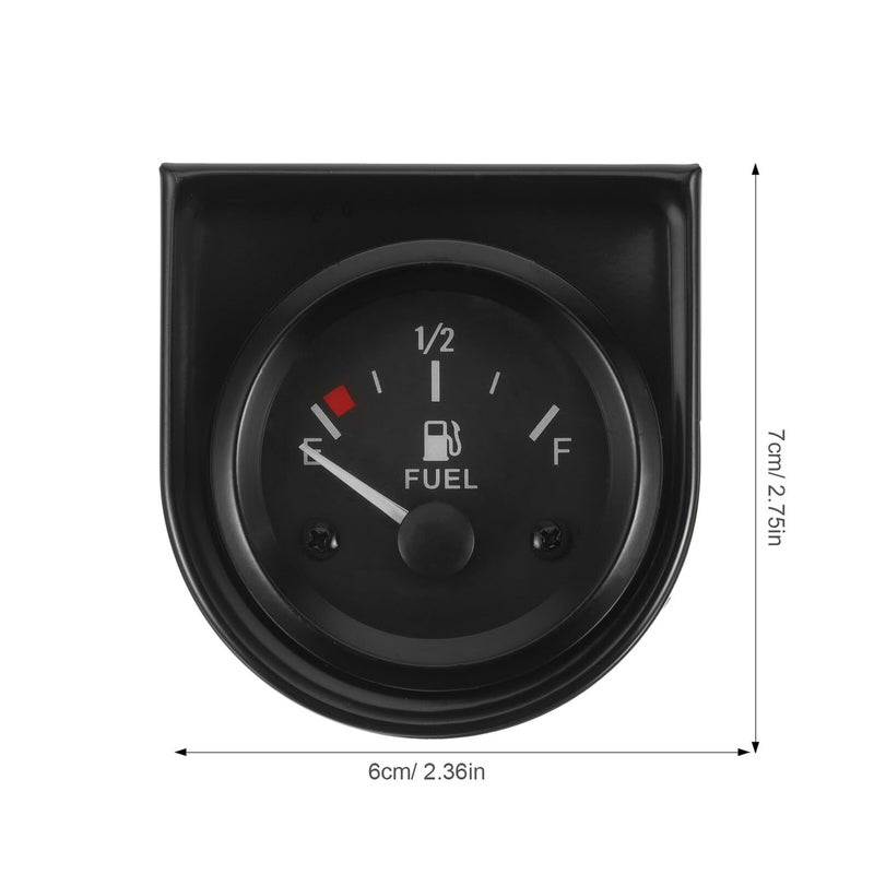 مقياس مستوى الوقود العالمي عالي الدقة للسيارات والشاحنات والقوارب والدراجات النارية، مدمج خفيف الوزن سهل التركيب. - Image 3