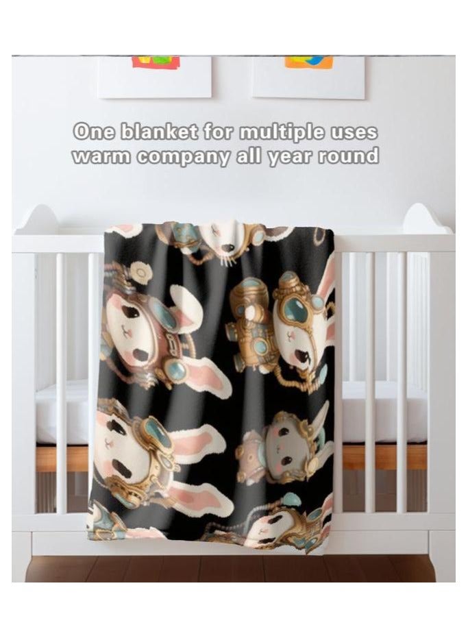 general Flannel thin blanket (warm and comfortable, suitable for sleep, gaming, dust removal and sandproof) 150cm*200cm - 852 - Image 4