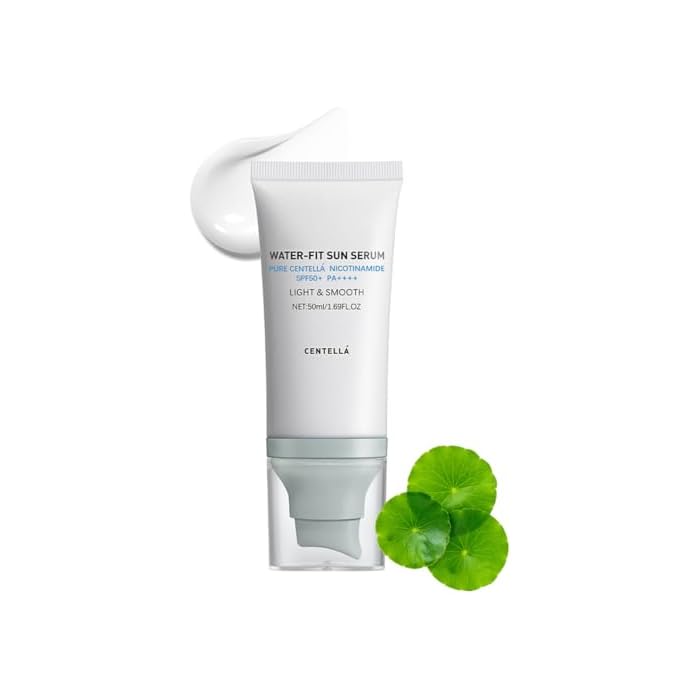 𝐶𝑒𝑛𝑡𝑒𝑙𝑙á Sunscreen SPF50 PA++++, 50ML Cen-tella Madagascar Face Sun Screen Long-Lasting Protection (1 Pack)