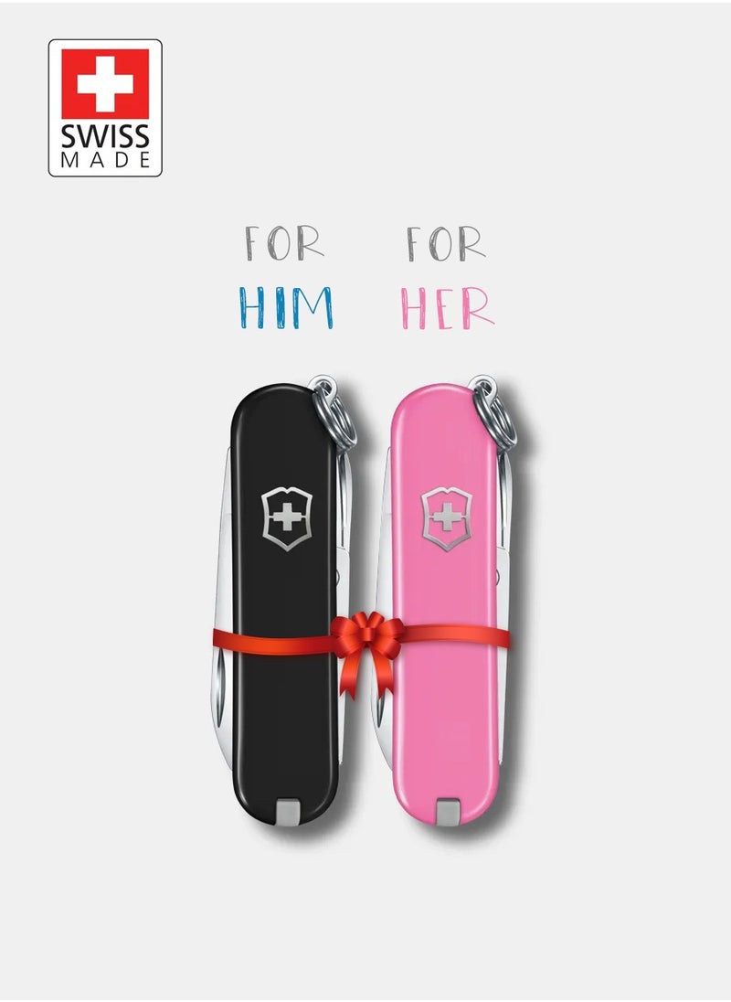 فيكترونوكس مجموعة سكين الجيش السويسري الكلاسيكية من Victorinox SD - للرجال والنساء  - Image 1