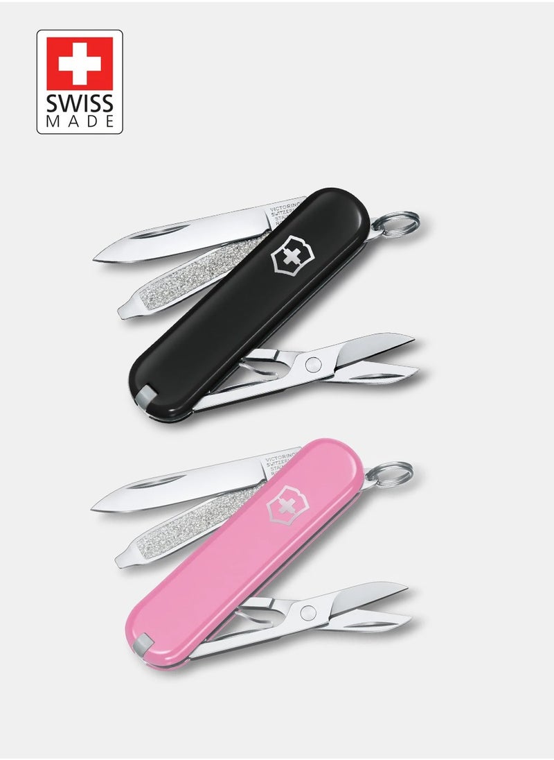 فيكترونوكس مجموعة سكين الجيش السويسري الكلاسيكية من Victorinox SD - للرجال والنساء  - Image 2