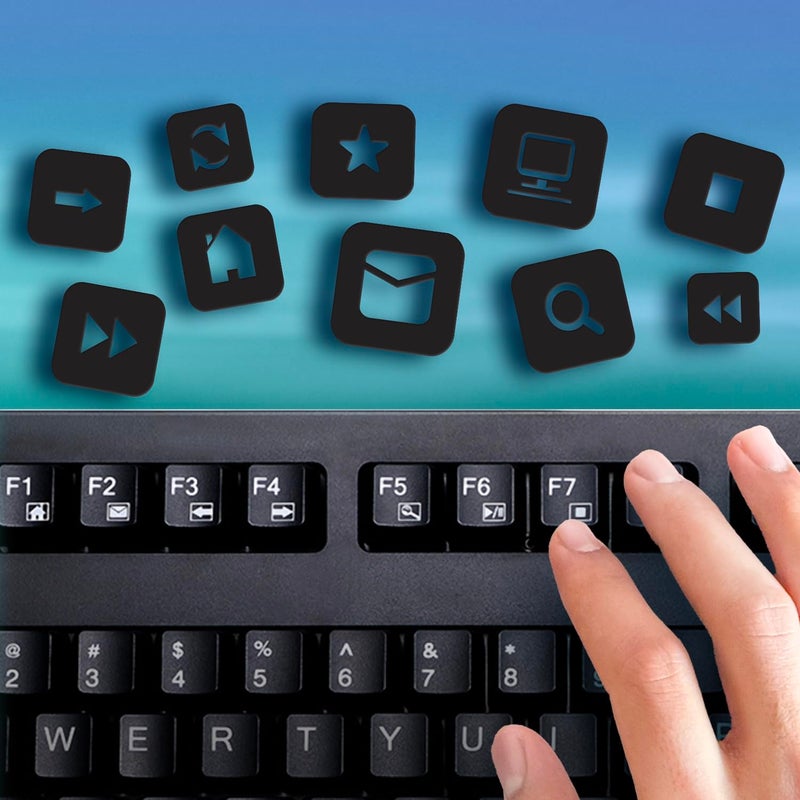Adesso AKB-425UB - Easytouch Rackmount USB Touchpad Keyboard, Black - Image 3