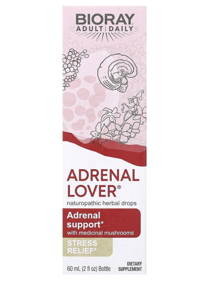 Adrenal Lover Adrenal Support with Medical Mushrooms 2 fl oz (60 ml)
