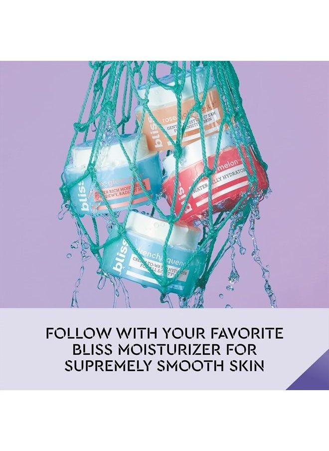 BLISS - Renew & Smooth - Glycolic + Polyhydroxy Acid Night Serum - Gently Exfoliate Skin - Hydrating | Clean | Paraben Free | Cruelty-Free | Vegan | 1 oz - Image 1