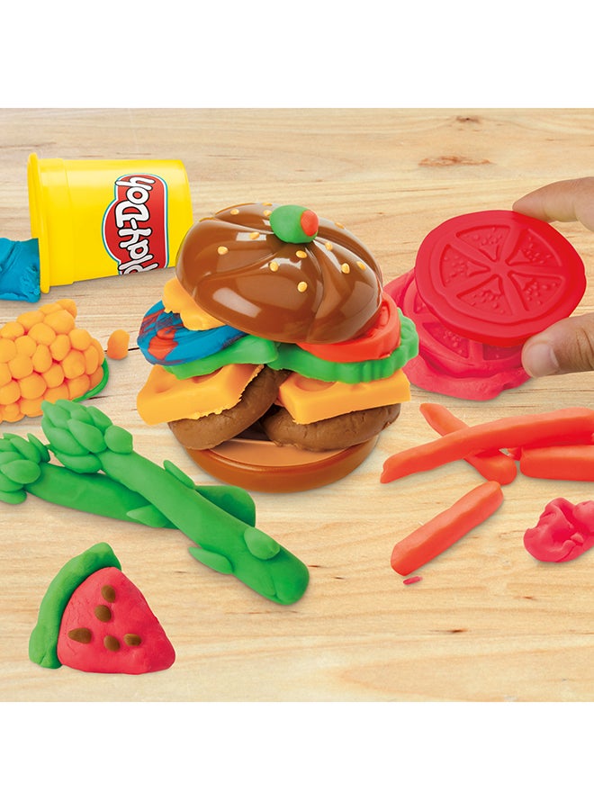 Play-Doh مجموعة ألعاب الشواء الممتعة من بلاي دو، ألعاب المطبخ، الفنون والحرف للأطفال 3 سنوات فما فوق - Image 4