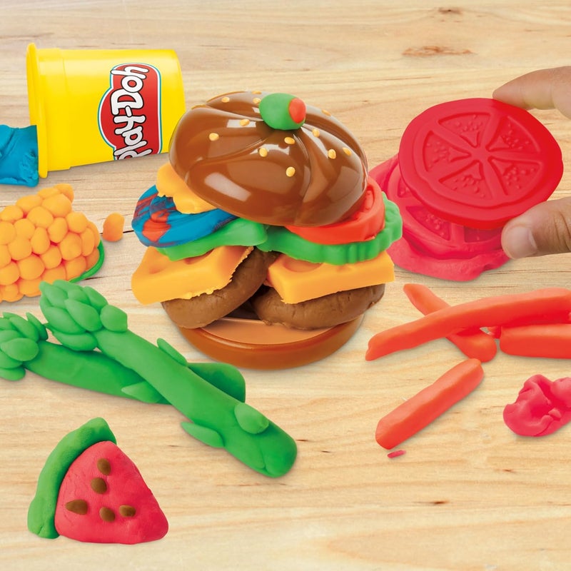 Play-Doh 0Grill Fun Playset - Creative Play Kitchen Toy for Kids 3+ - Image 4