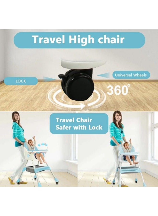 Baby High Chair 2 level NT602 pinkFlower