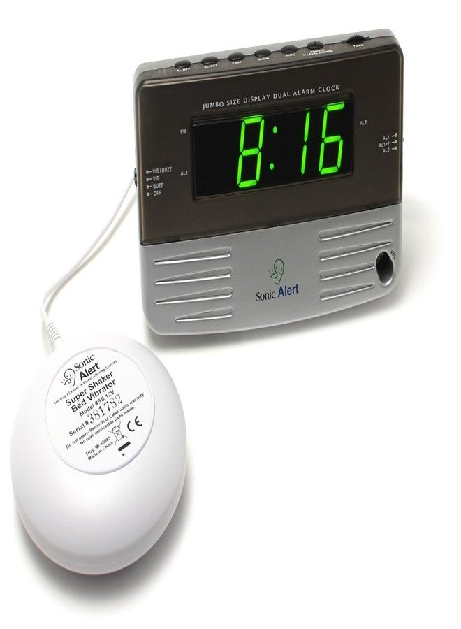 Sonic Alert 120/ 220 Volt Travel Size Alarm Clock/ Bed Shaker