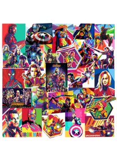 50-Piece The Avengers Anime Stickers