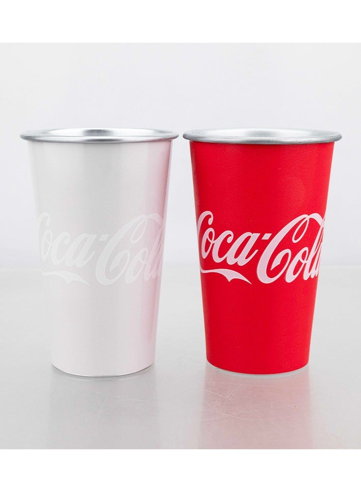 Coca-Cola Cold Water Color Changing Tumbler Cup Cool Red Party Drink Cup For Kids And Teens 450ML - Image 3