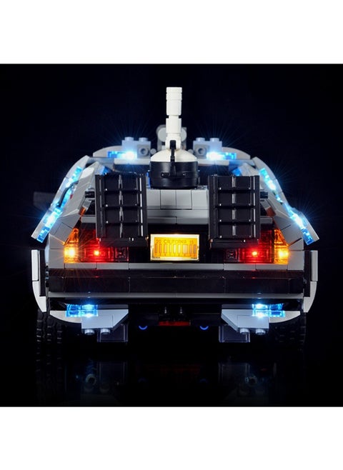 BRIXSPARK LED Light Kit for Lego - Creator Expert Back to The Future Time Machine Building Blocks Model, LED Light Set Compatible with 10300(Lego Set NOT Included)