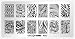 Whats Up Nails - B002 Water Marble to Perfection Stamping Plate for Nail Art Design - Image 2