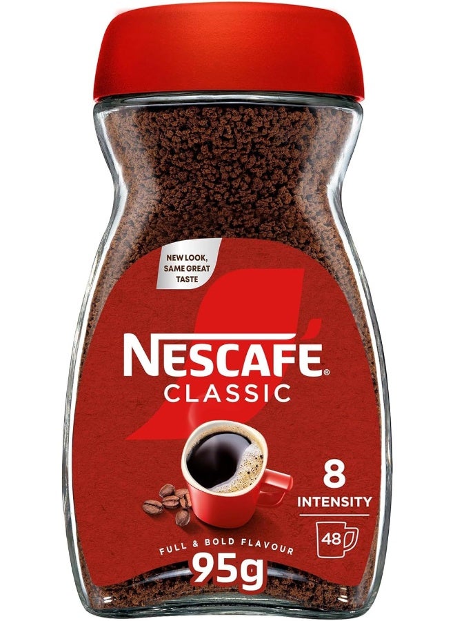 Nescafe Classic Instant Coffee Jar 95ggrams Single - Image 1