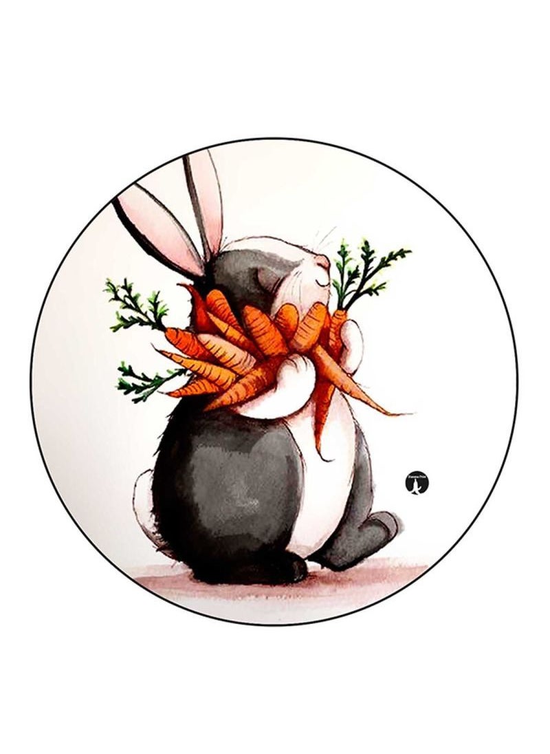 RKN - Rabbit Printed Mouse Pad Multicolour - Image 1