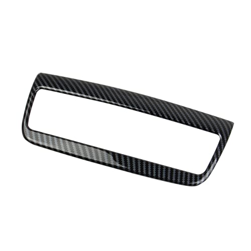 Fewshaw Carbon Fiber Rear Air Vent Armrestbox AC Outlet Adjustment Panel Cover Trim for 2022-2025 Nissan Pathfinder - Image 3