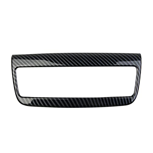 Fewshaw Carbon Fiber Rear Air Vent Armrestbox AC Outlet Adjustment Panel Cover Trim for 2022-2025 Nissan Pathfinder - Image 5