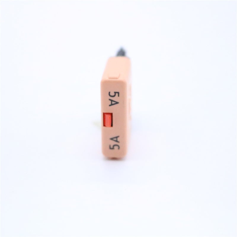 5AMP 28V DC قواطع دوائر الصمامات القياسية بليد فيوز إعادة الضبط اليدوي - Image 3