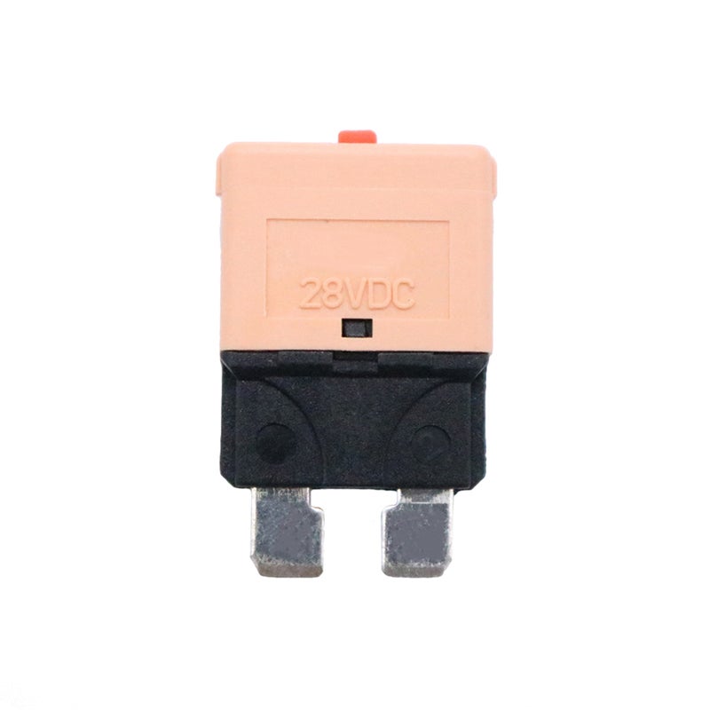 5AMP 28V DC قواطع دوائر الصمامات القياسية بليد فيوز إعادة الضبط اليدوي - Image 1