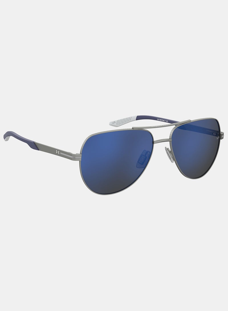 UNDER ARMOUR Unisex Aviator Sunglasses 59 UA INSTINCT 2/G - Image 2