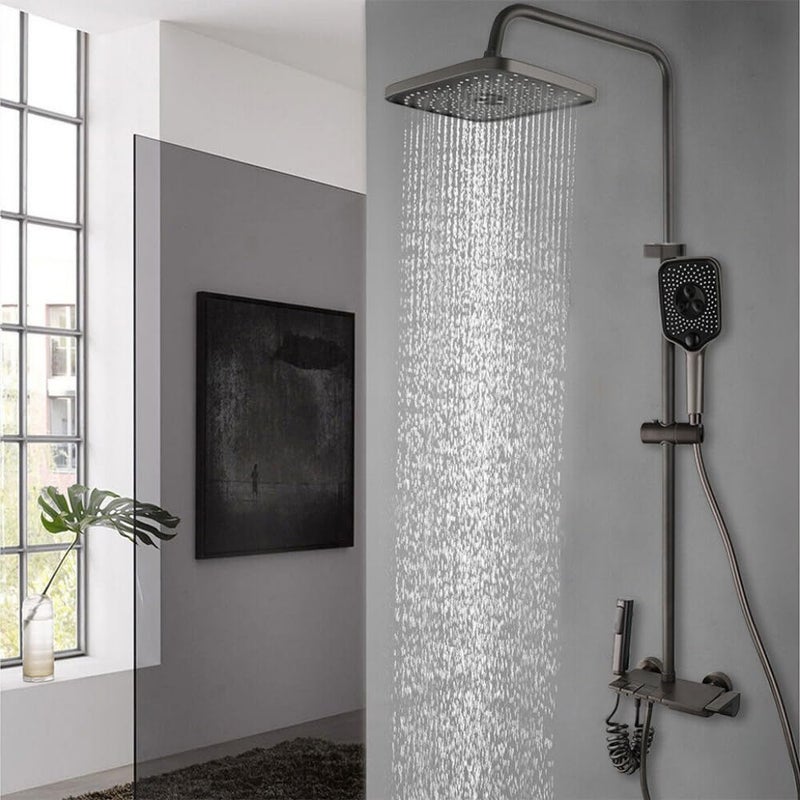 IRIS مجموعة دش iRiS الحرارية الكاملة مع رأس دش ومسدس bidet ومفاتيح بيانو سهلة الاستخدام وشاشة رقمية - Image 2