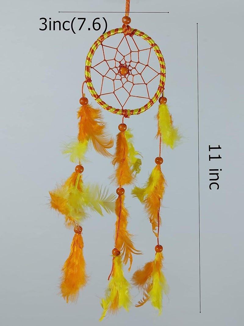 حامل أحلام لتزيين المنزل، غرفة النوم، غرفة المعيشة، تعليق على الحائط، مع ضوء (اللون 3)