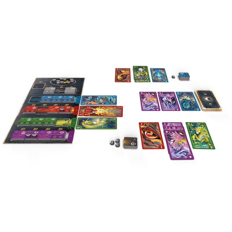 Asmodee Mythicals Card Game - Master The Elements of Water, Air, Earth & Fire! Tactical Risk-Taking Strategy Game for Kids & Adults, Ages 8+, 2 Players, 15 Minute Playtime, Made by Repos Production - Image 3