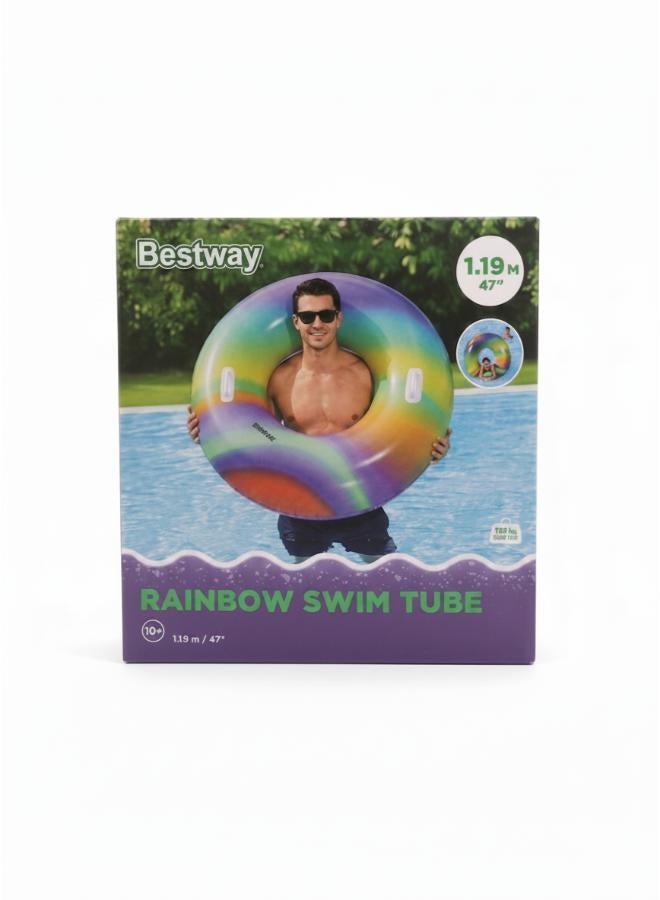 Bestway Rainbow Swim Tube - Image 1