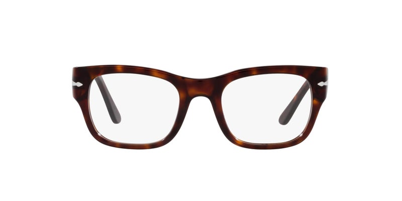 Persol PO3297V Rectangular Prescription Eyewear Frames HavanaDemo Lens 50 mm