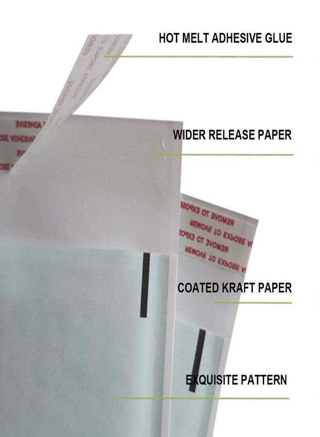 Orgrimmar 10 Packs 10.8"x11.2" Christmas Bubble Mailer Bubble Envelope Self-Seal Wrap Holiday Pouches Bags (Snowmen) - Image 2