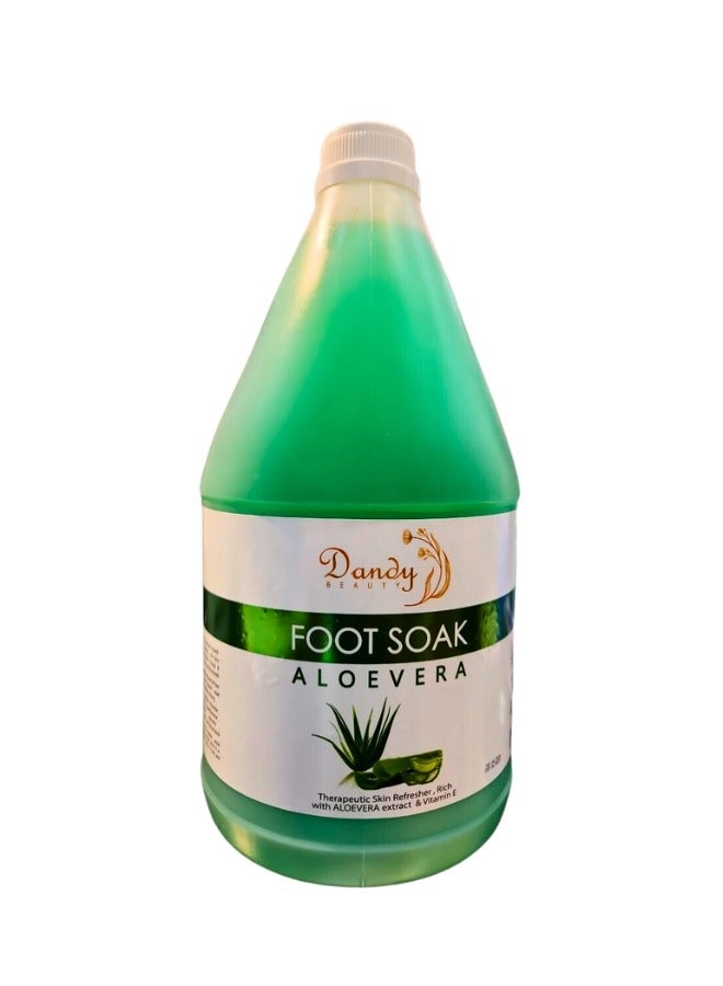 Dandy Beauty Foot Soak Lavender 3.78L Therapeutic Skin Refresher, Rich with aLOE VERA & Vitamin E - Image 1
