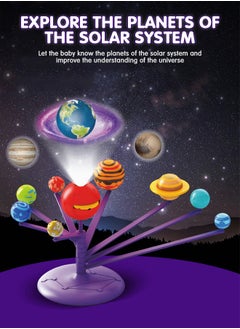 GROIC DIY Solar System Model Kit, STEM Projects Planet Planetarium Projector, Fun Learning & Education Toys, Arts and Crafts Science Kit, Astronomy Gifts Glow in The Dark for Teens  - Image 2