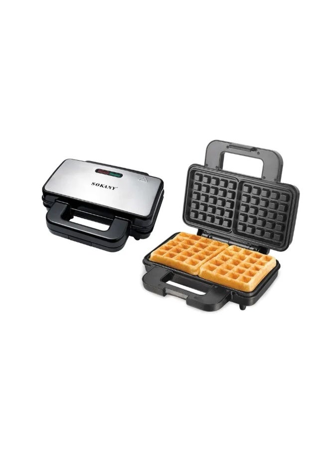 Sokany Large Waffle Maker 1000W KJ-225 - Image 2