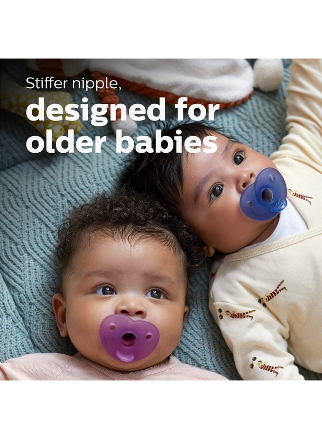 آفينت لهاية فيليبس أفنت سوثي هارت، من عمر 3 إلى 18 شهرًا، وردي/وردي فاتح، عبوة من قطعتين، SCF099/12 - Image 2