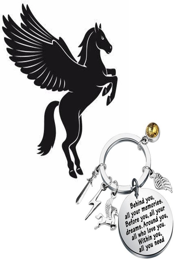 FEELMEM Inspired Gift Camp Gift Behind You All Your Memories Keychain Movie keychain - Image 2