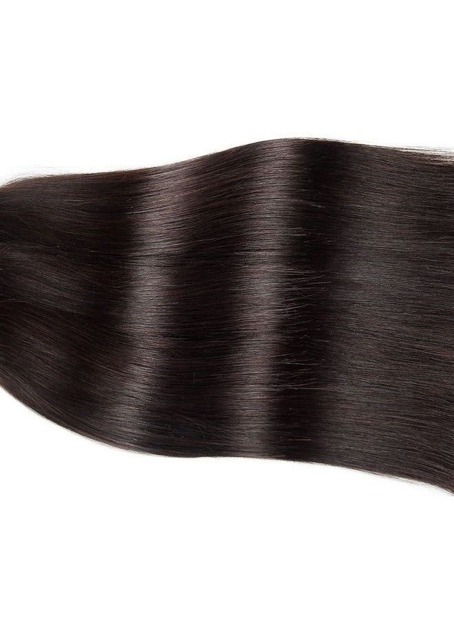 JIAMEISI - I Tip Human Hair Extensions,Real Hair I-Tip Extensions Keratin Bond Hair Extensions,100g 1g/Strand 20inches #2 Dark Brown Human Hair I Tip Extensions for Women - Image 1