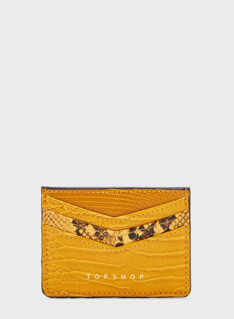 TOPSHOP Paz Snake Multislot Cardholder