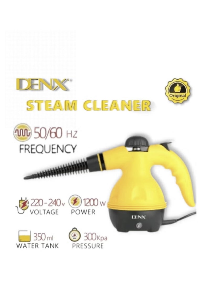 Denx High Pressure Mini Portable Steam Cleaner For Kitchen At Home 1200 Watt - Image 2