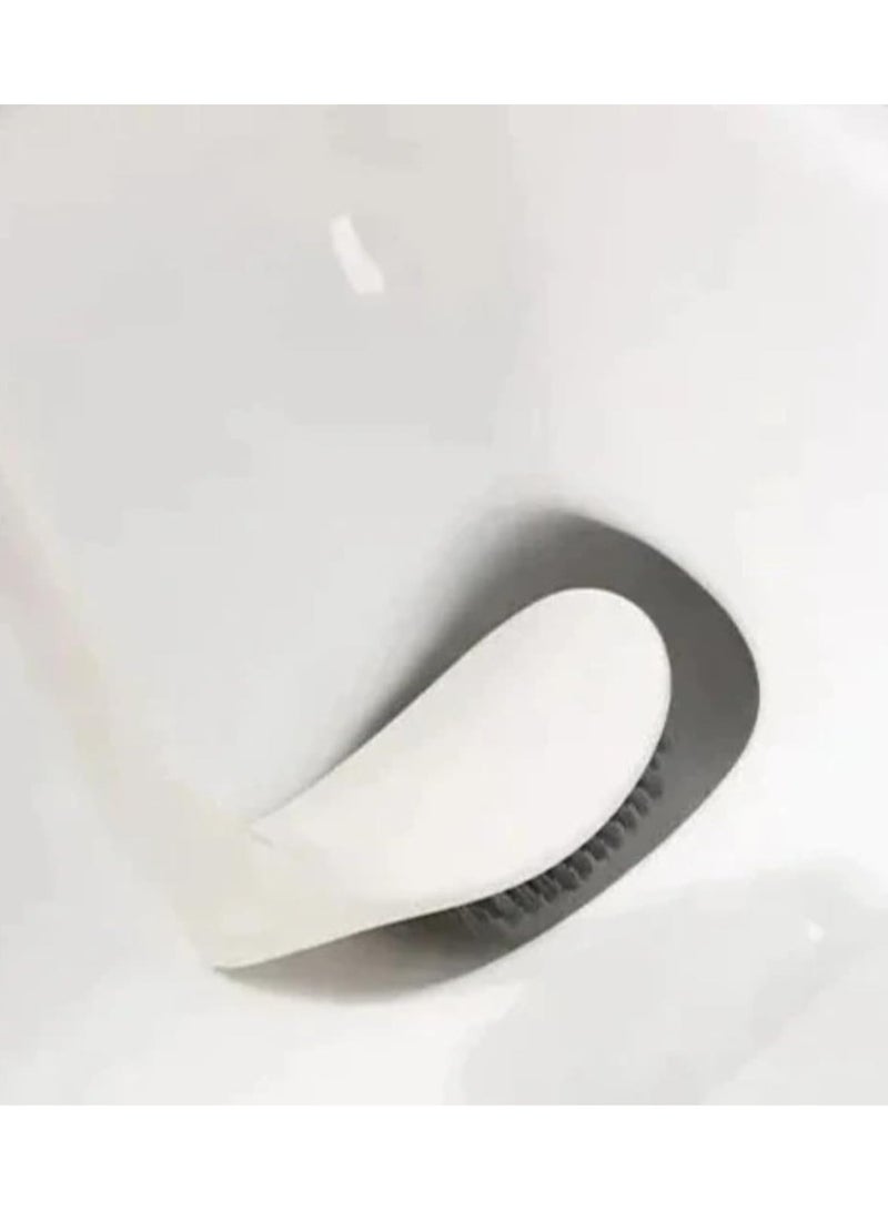 فرشاة مرحاض بزاوية مع حامل، تصميم بمقبض طويل  - Image 5