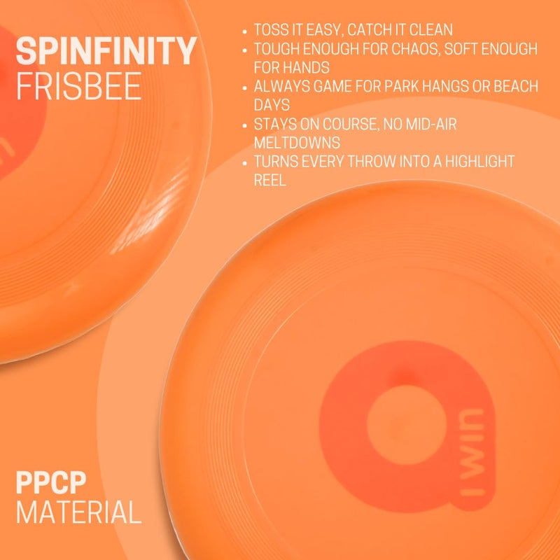 AIVIN Spinfinity Frisbee | PPCP Material | 11 Inch Diameter | Lightweight & Water-Repellent | Outdoor Sports & Exercise Toy for Kids, Adults & Dogs - Image 3