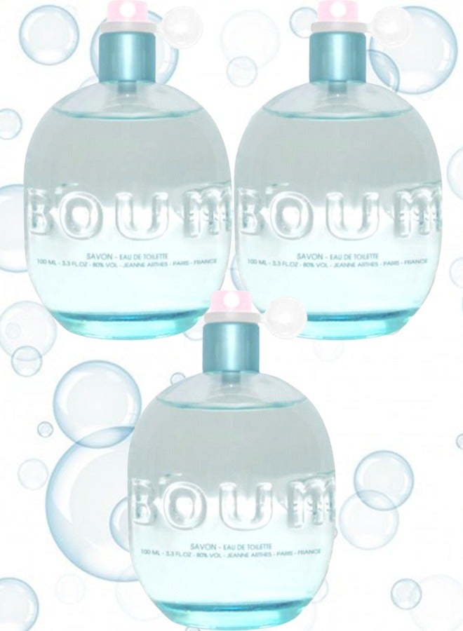 Boum 3 Pieces Savon EDT 100ML - Image 1