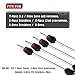 ARRCat Drive Shaft CVD Upgrades Parts for 110 TMaxxEMaxxRevo4PCS Front Rear 45 Steel Axles Driveshafts HopupReplace 5451RBlack - Image 4